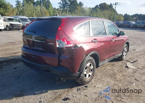2013 Honda Cr-V Lx z USA, uszkodzony, nr VIN 5J6RM4H32DL036787